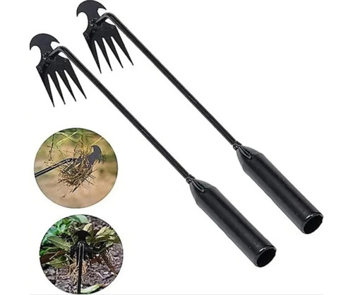 Teeth weed pulling tool - pulling,