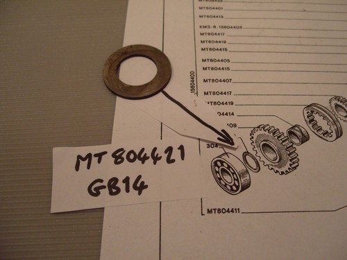 Dnepr mt804 secondary shaft - dnepr,