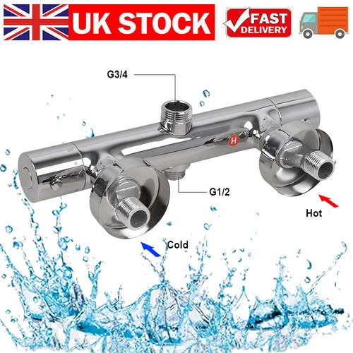 Chrome bathroom thermostatic - chrome,