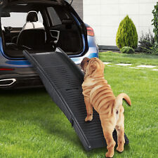 Folding Pet Ramp for XL Dogs w/ Non-Slip Surface, Portable Dog Ramp for Car UK