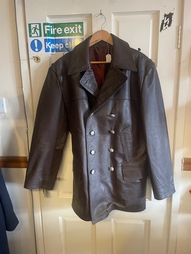 Ww2 german uboat leather coat - ww2,