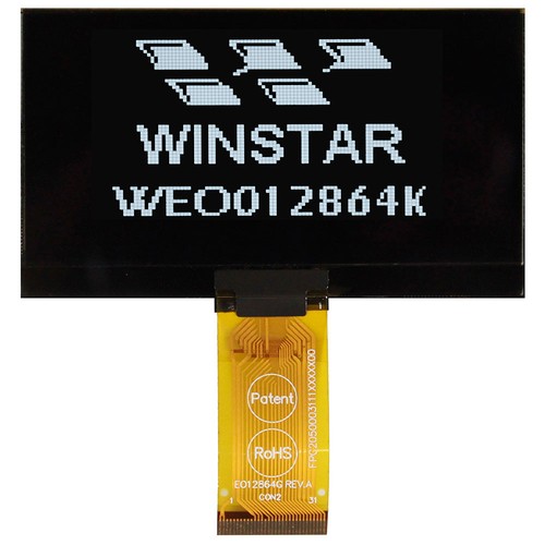 Winstar oled cog 128x64 - oled,