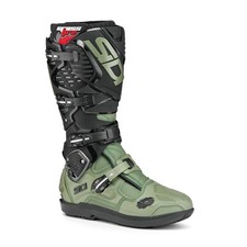 Sidi Crossfire 3 SRS Motocross MX Bike Boots Army Black