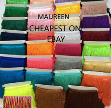 7cm 9cm 15cm 20cm 30cm long fringing tassel trim fringe 6 inch 8 inch 12 inch
