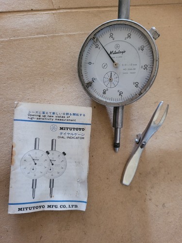 Vintage mitutoyo plunger - vintage, dial