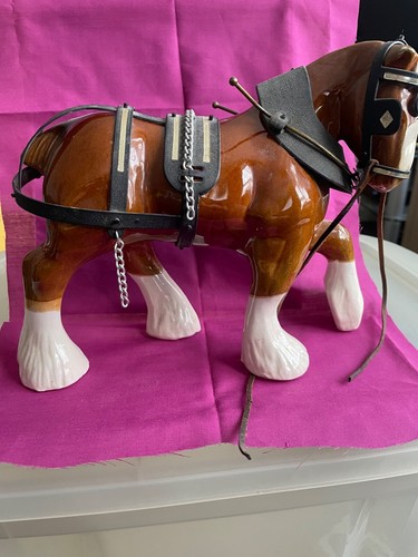 Melba ware england heavy horse - england,