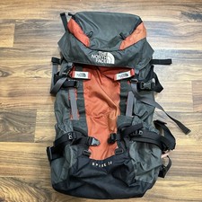 The North Face SPIRE 38 Trekking Backpack Rucksack Hiking Bag Black / Orange TNF