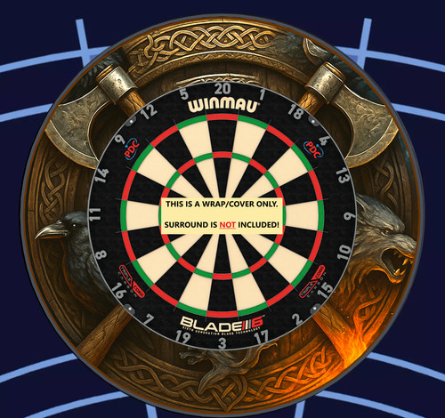 Dartboard surround wrap cover - dartboard, wrap/cover