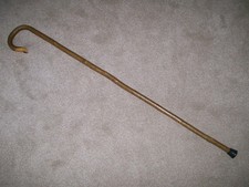 New Craftsman Hand Craft Made Carved Curly Shepherds Crook Walking Stick 25B