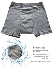 UK Men Cotton INCONTINENCE