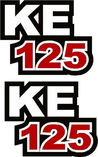 Kawasaki ke125 side - ke125, panel
