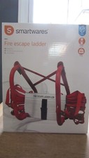 SMARTWARES FIRE ESCAPE LADDER 4.5M - 450KG LOAD BRAND NEW BOXED £88 ONLINE PRICE
