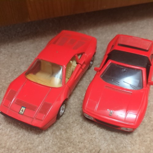 Toy red ferrari - 2x,