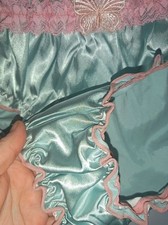 Women’s mint green Satin