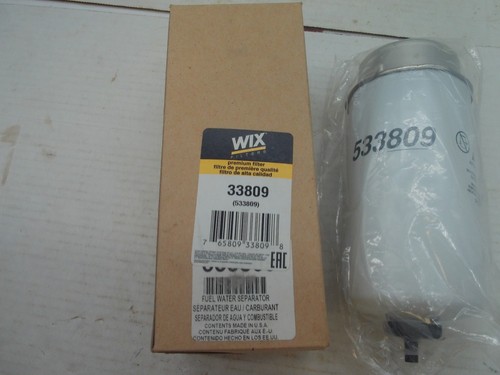 Fuel water separator filter - water,