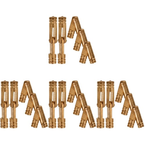 20pcs golden brass hinges for - 20pcs,