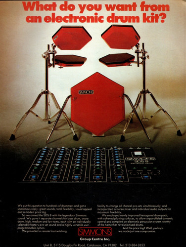 Vtg 80s simmons - 80s,