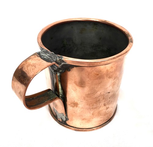 Antique copper handled - copper, measure