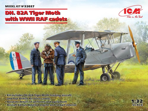 Icm havilland dh 82a - 1/32, de