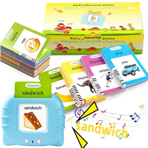 Talking flash card - flash, for
