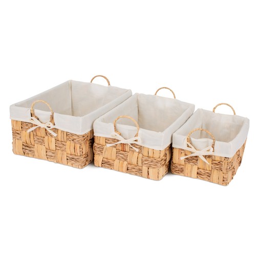 Set seagrass wicker - of, 3