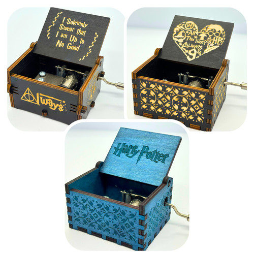 Harry potter inspired - potter, wooden
