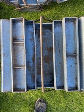 Vintage blue metal Ital tool