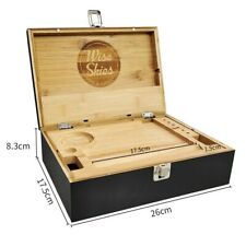 Bamboo Wooden Rolling Box |