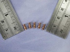 Walnut Pillars 6mm Model Boat Fittings Dioramas and Craft Projects