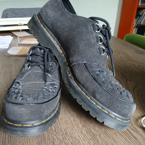 Martens ramsey woven suede - ramsey,