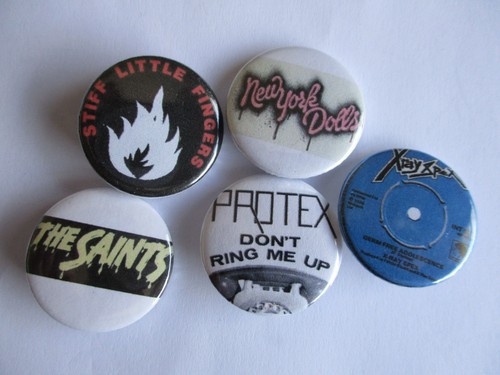 Punk badge set - no.4, all