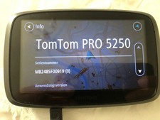 TomTom Pro 5250 Truck Bus Camper Europe Navigation Systems Live SIM Card Active