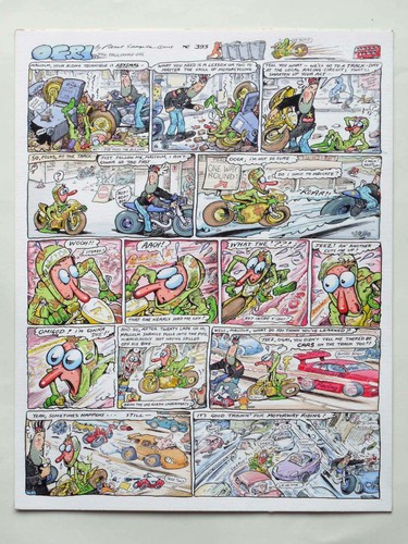 Original ogri strip - strip, cartoon