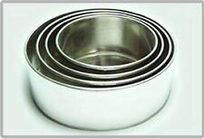 4 TIER HEAVY DUTY ROUND WEDDING CAKE TINS 6" 8" 10" 12" - 3", 4" and 5" DEEP