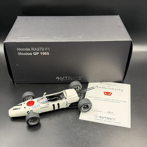 Autoart honda ra272 - autoart, f1