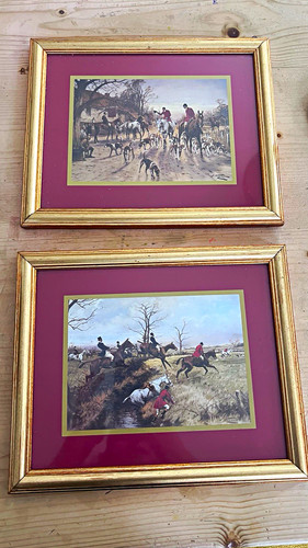 Set signed mounted - set, &