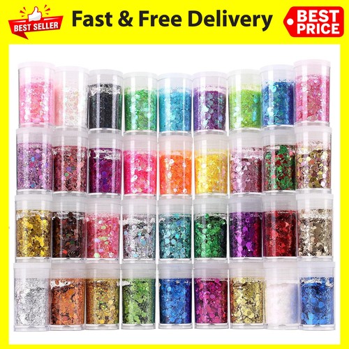 Chunky and fine glitter mix - chunky,