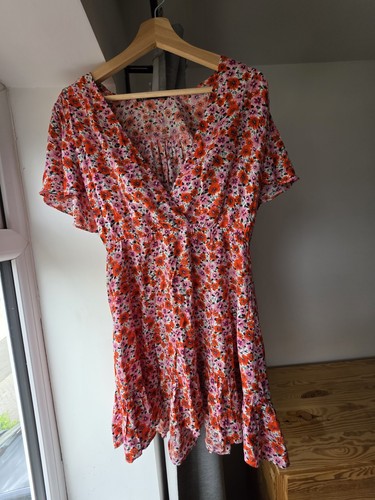 Zara floral neck - zara,
