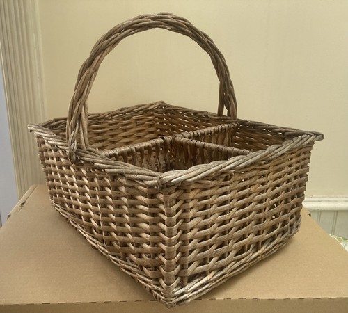 Vintage wicker picnic - vintage, basket