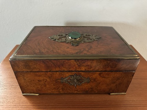 Antique brass bound - bound, top