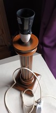 Vintage Wooden Table Lamp Base