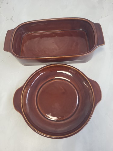 Vintage denmead pottery round - vintage,