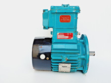BROOK CROMPTON W-EF90SG-D 1004253/002 Flame Proof Motor, 0.75KW, 3Ph, 60Hz # NEW
