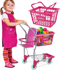 2 in 1 Kids Shopping Trolley &