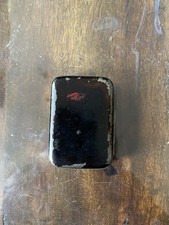 Antique Black Match Box Case