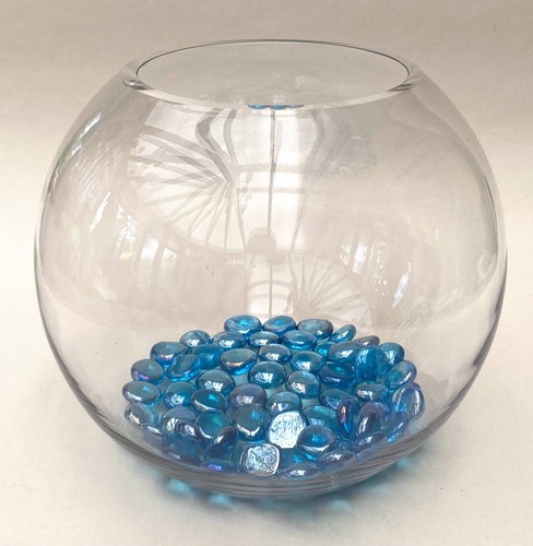 Large clear glass - glass, fish