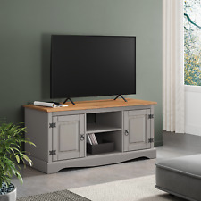 Corona TV Unit Grey Wax 2 Door