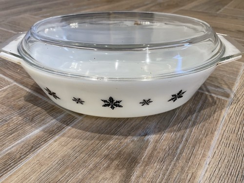 Jaj pyrex vintage snowflake - jaj,