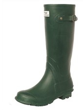 Hoggs of Fife Braemar Wellington Boot Green  Hand made from natural rubber, Cot