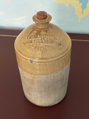 Antique gallon stoneware - antique, 2
